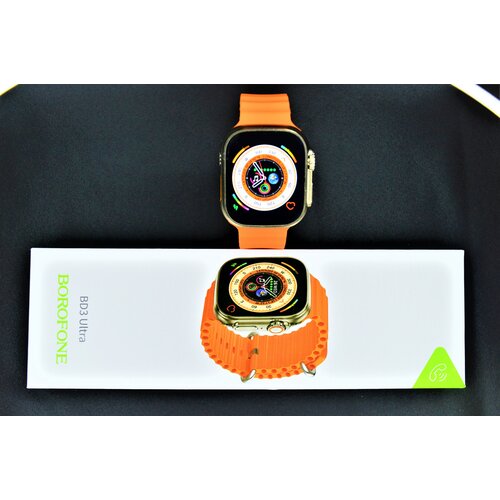 Умные часы Smart Watch Смарт часы BOROFONE BD3 ULTRA bluetooth 50 IP67 с шагомером и пульсометром 259900₽