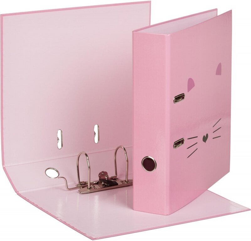 Папка-регистратор №1 School 75 мм Kitty розовый