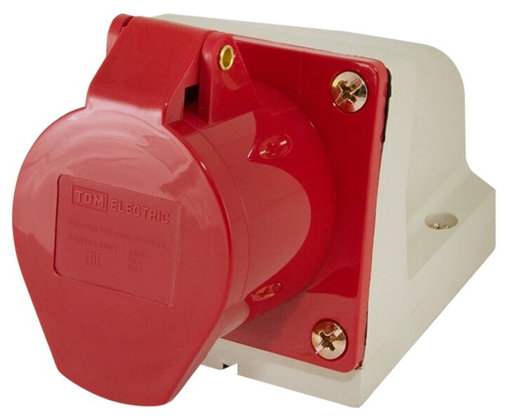 фото Розетка силовая (CEE) стационарная TDM ELECTRIC SQ0602-0005