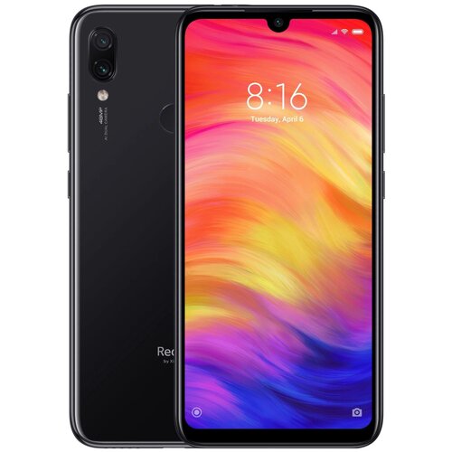 Смартфон Xiaomi Redmi Note 7 4/128 ГБ Global, 2 SIM, космический черный смартфон android глобальная версия mate48 pro 6 128 гб 5 8 дюйма hd полный экран mtk6889 deca cores cpu 13 24 мп 4800 мач 1080x2320