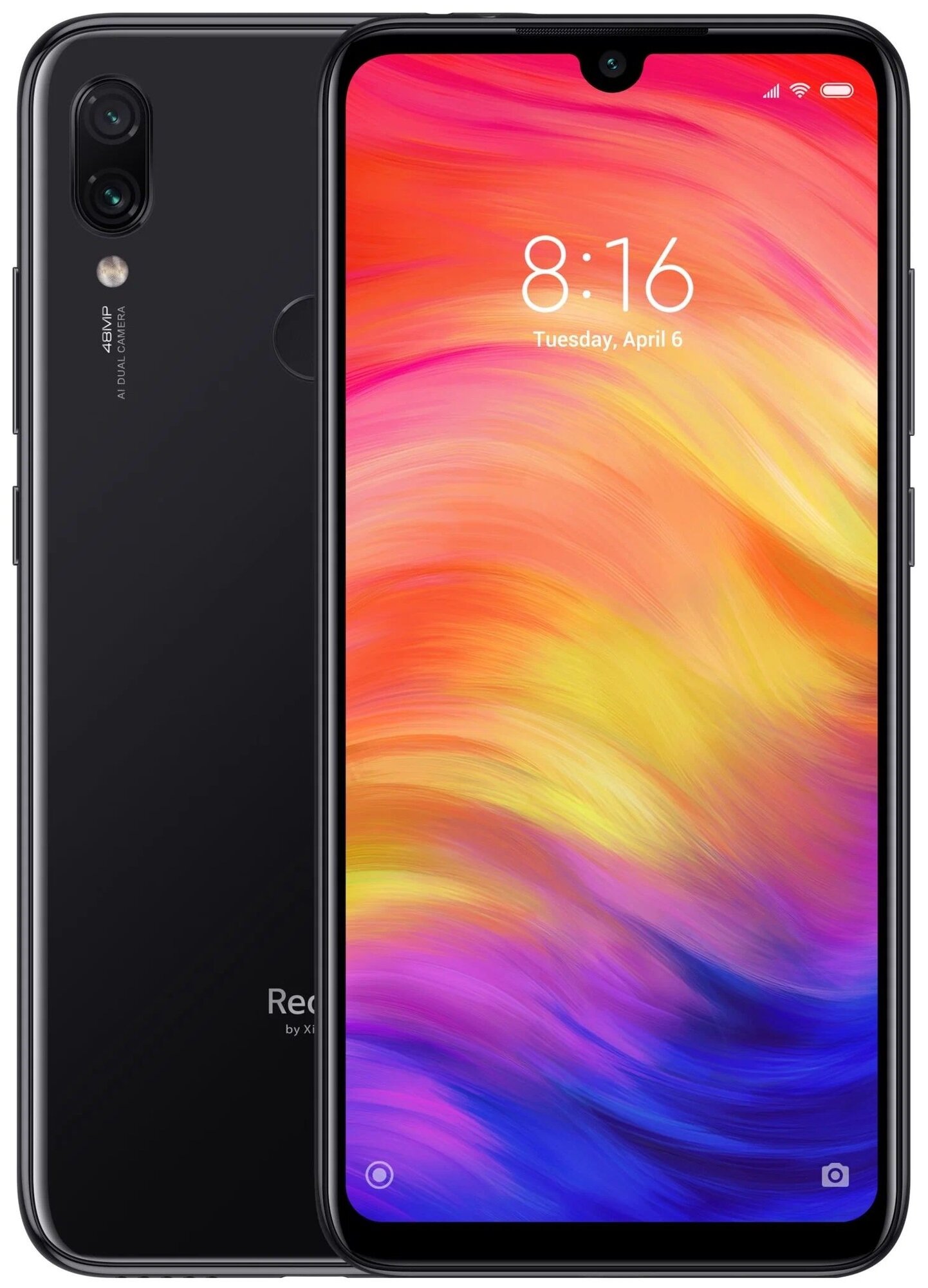 Смартфон Xiaomi Redmi Note 7 3/32 ГБ RU, 2 SIM, космический черный