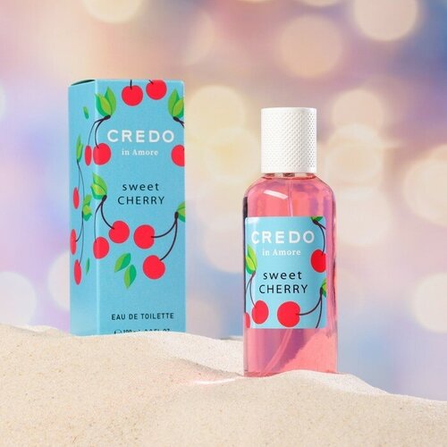 Туалетная вода женская Sweet Cherry, 100 мл (по мотивам Cherry In The Air (Escada) delta parfum туалетная вода женская credo in amore sweet cherry