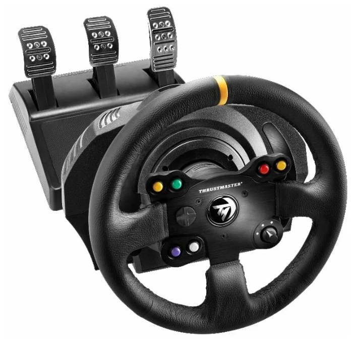 Комплект Thrustmaster TX Racing Wheel Leather Edition, черный