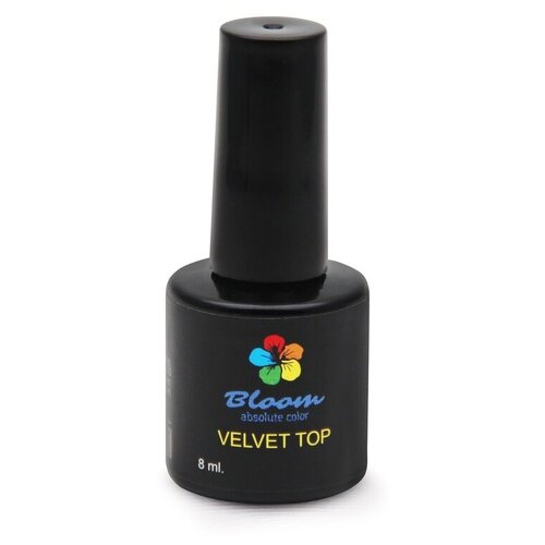Матовый топ для гель-лака Bloom Вельвет 8 мл