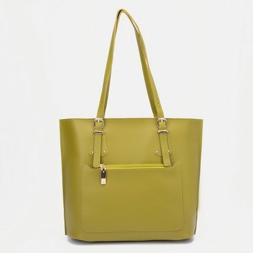 фото Сумка шоппер сима-ленд, зеленый сима-лэнд