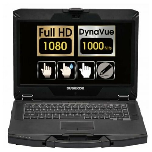 Ноутбук Durabook Z14I New G2 Basic Z4E1A2DAEBXX i5-1135G78GB256GB SSDRJ4514 FHD IPSWiFiBTcamWin10Problack 32083600₽