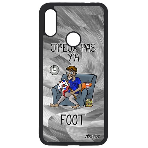 фото Чехол для смартфона xiaomi redmi note 7, "не могу - смотрю футбол!" комикс спорт utaupia