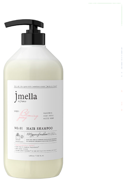 Парфюмированный шампунь для всех типов волос Jmella In France Blooming Peony Hair Shampoo 500 мл