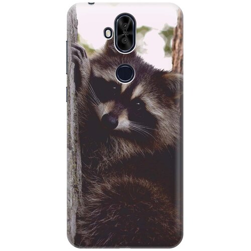 фото Cиликоновый чехол на asus zenfone 5q / 5 lite zc600kl / асус зенфон 5 кью / 5 лайт с принтом "енотик" gosso