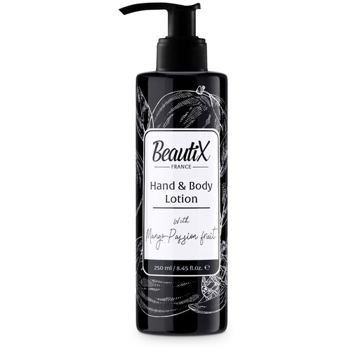 Beautix Лосьон для тела Hand & Body Lotion с ароматом манго и маракуйя, 250 мл