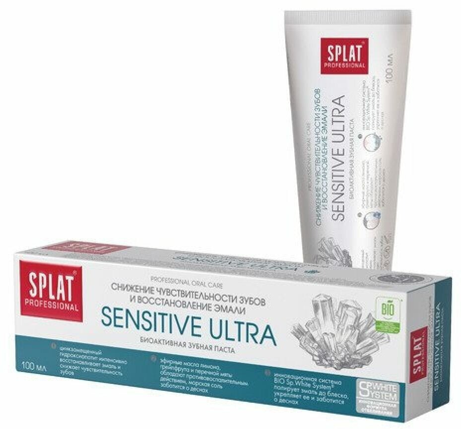Splat Prof SENSITIVE ULTRA / сенсетив ультра зубная паста, 100 мл 112.14129.0101