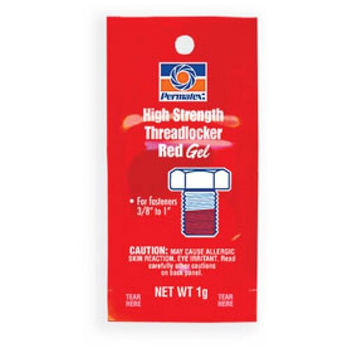 Герметик 1 Г - Permatex Фиксатор Резьбы Сильной Фиксации Красный. Permatex арт. 09979