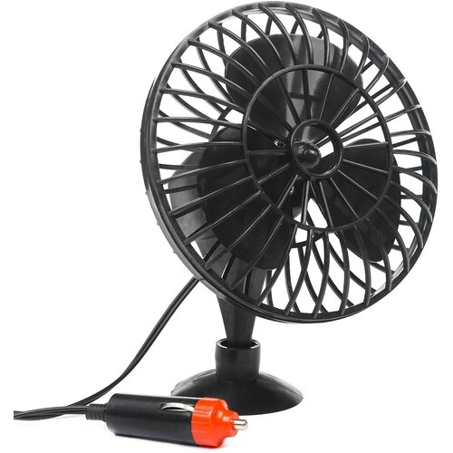 Вентилятор автомобильный AVS Сomfort 9041 12 В 5 пластик чёрный 1 шт 91300₽