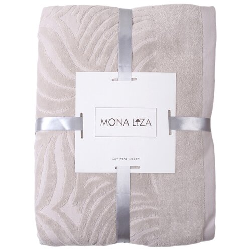 Покрывало Mona Liza Palm, 200 х 220 см, grey beige