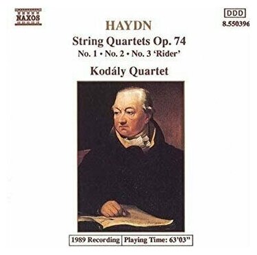 Haydn - String Quartets Op.74 1-3-Kodaly Quartet Naxos CD Deu ( Компакт-диск 1шт)