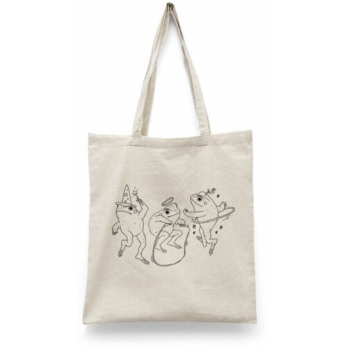 фото Сумка шоппер каждому своё, бежевый