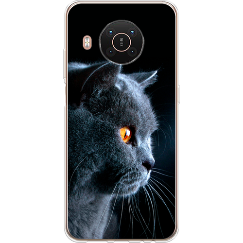 Силиконовый чехол на Nokia X10 / Нокия X10 Благородный кот британец силиконовый чехол на nokia x10 нокия x10 мечтательный кот