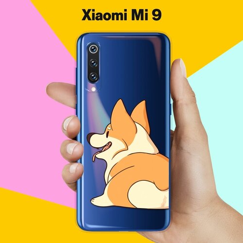 Силиконовый чехол Корги на Xiaomi Mi 9 силиконовый чехол узор из корги на xiaomi mi 9