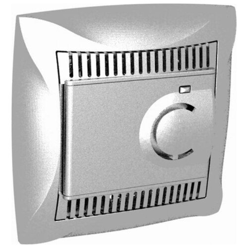 Термостат Schneider Electric Дуэт электронный для теплого пола серебро 2512₽