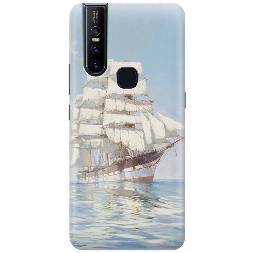 фото Re:pa накладка transparent для vivo v15 с принтом "идеальный парус"