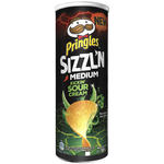 Чипсы Pringles Sizzl’n рисовые Kickin’ Sour Cream - изображение