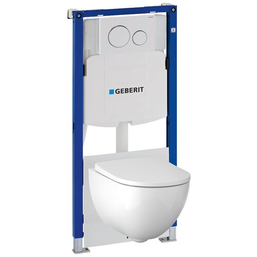 geberit крышка сиденье для унитаза geberit acanto 500 604 01 2 GEBERIT Acanto 500.301.KJ.A белый