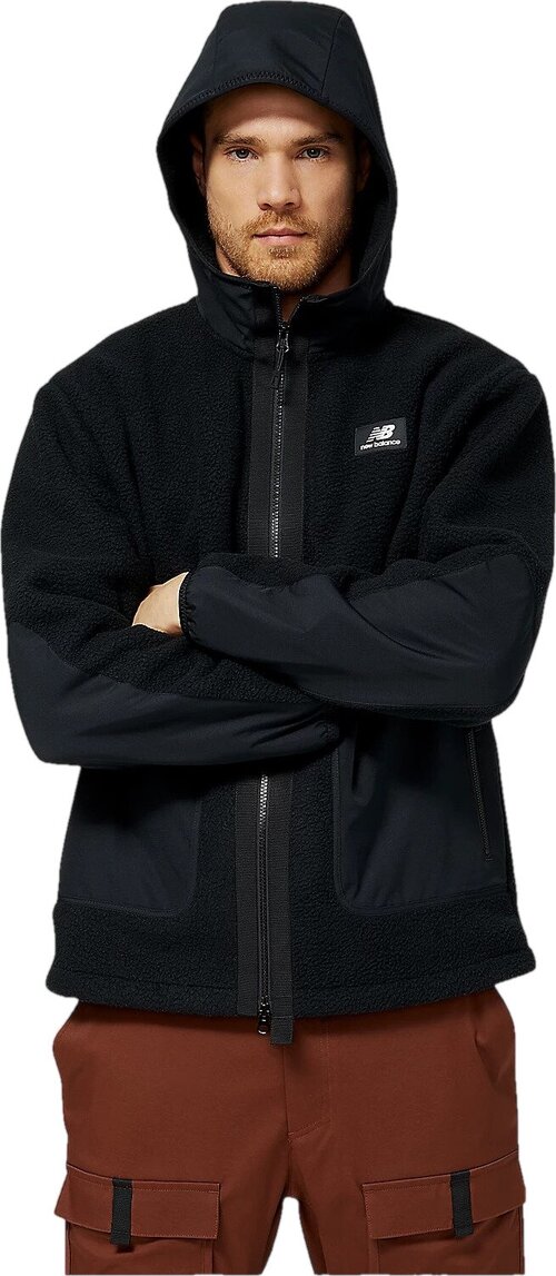 Куртка New Balance, размер XL, черный