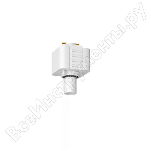 Коннектор для трековой системы ARTE LAMP Track Accessories пластик белый