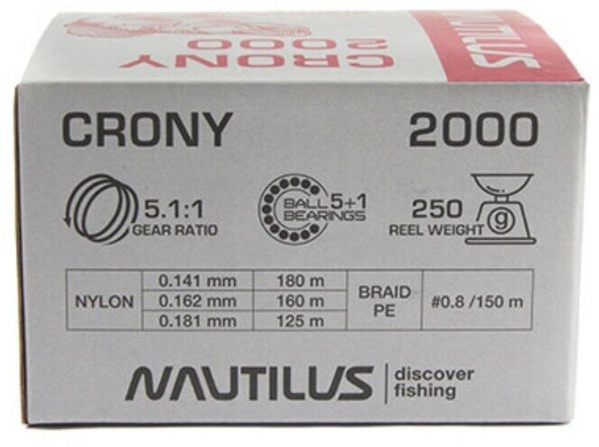 Катушка Nautilus Crony 3000
