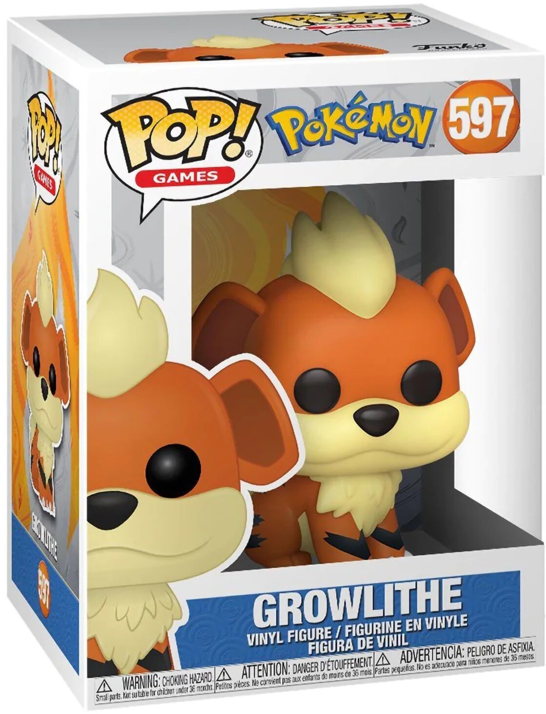 Фигурка Funko POP - Pokemon: Growlithe, Vinyl Figu