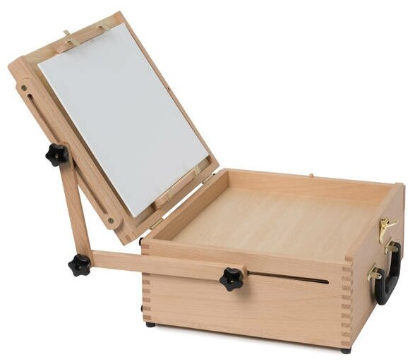 Этюдный ящик Pinax FE-L5 с креплением на фотоштатив, бук - фото №3