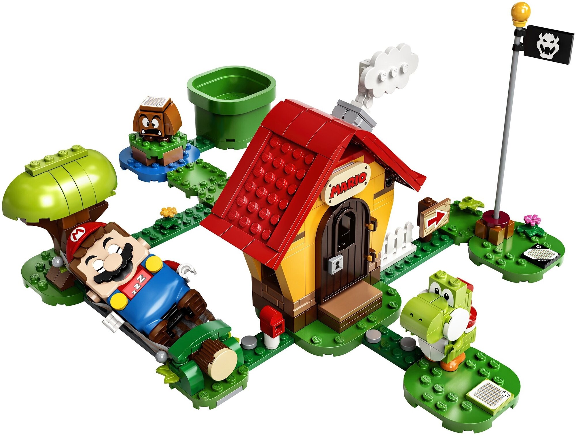 Конструктор LEGO Super Mario Дом Марио и Йоши - дополнительный набор, 205 деталей (71367) - фото №13