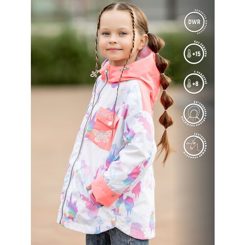 фото Куртка-ветровка для девочки каролина (529-23в) batik