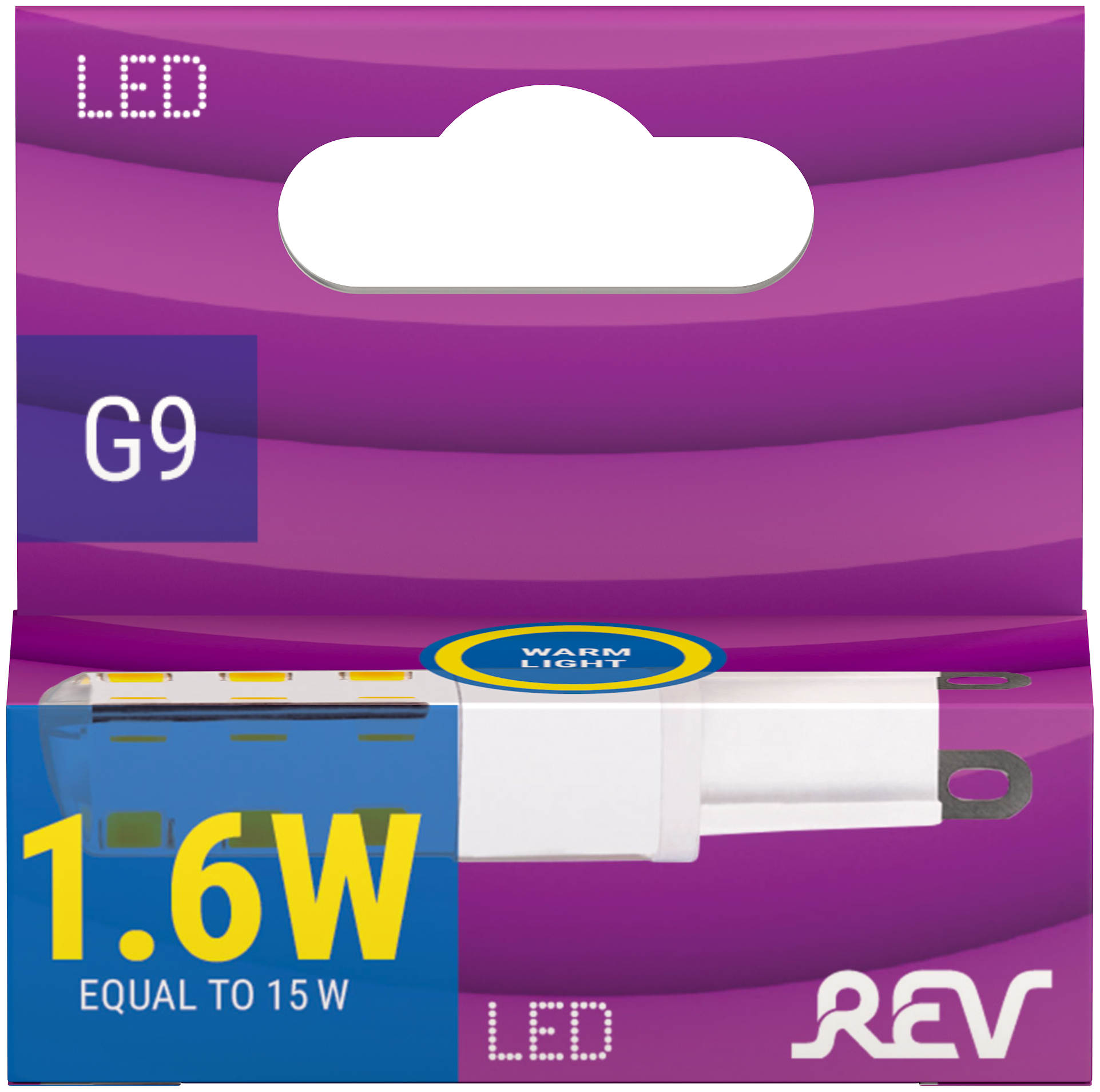 Лампа светодиодная REV капсула JCD 1,6Вт G9 3000K 128Лм 32439 3 - фотография № 5