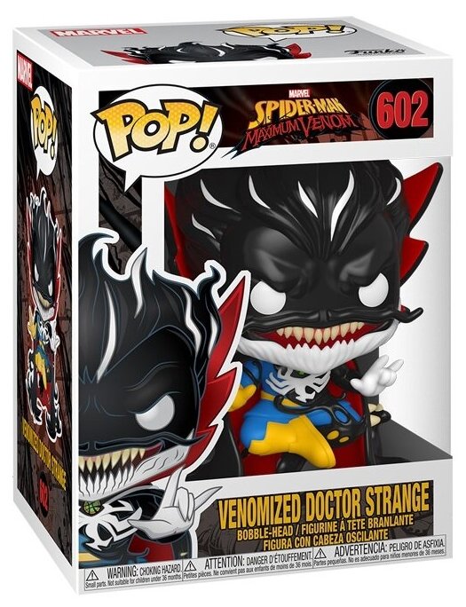 Funko 46458F Фигурка Funko POP! Bobble: Marvel: Marvel Venom S3: Doctor Strange - фото №12