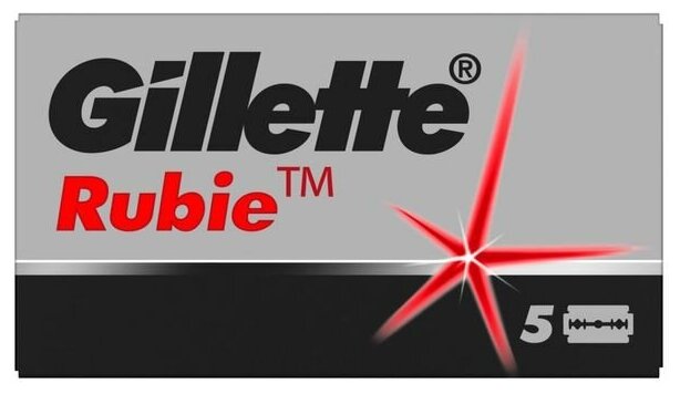 Лезвия для бритья Gillette Rubie Plus, 5 шт