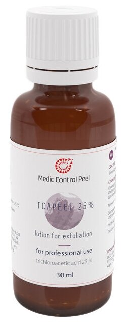 MedicControlPeel пилинг химический ТСАpeel 25% с трихлоруксусной кислотой, 30 мл