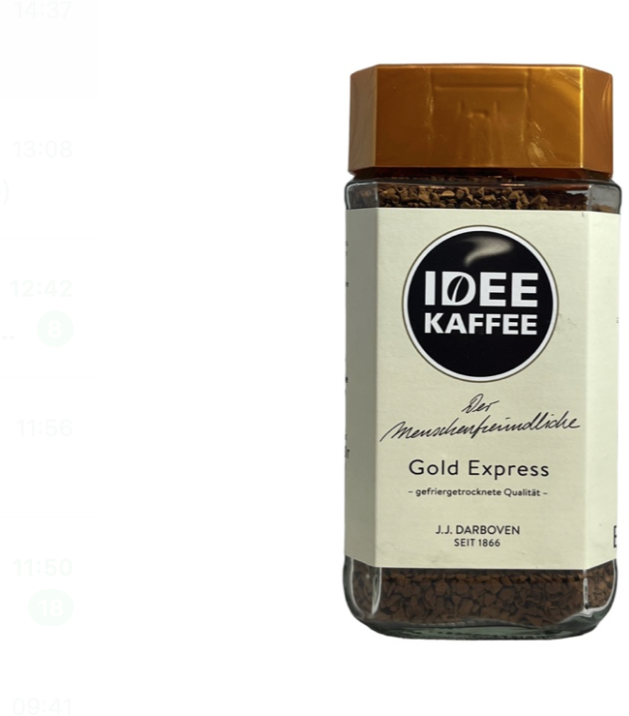 Кофе растворимый Idee Kaffee Gold Express 100г - фото №3