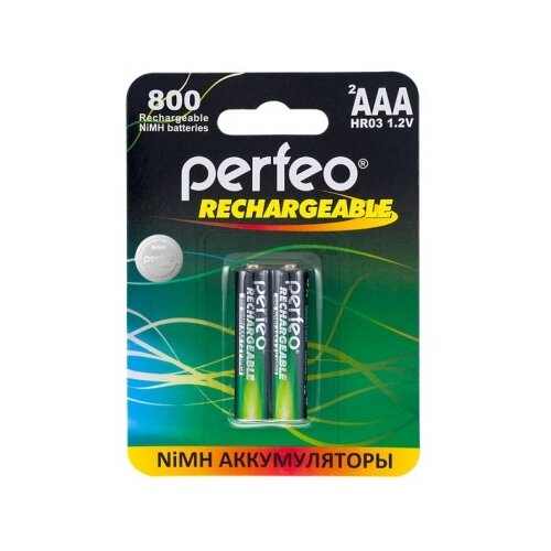 фото Perfeo aaa800 аккумулятор pfaaa800/2bl