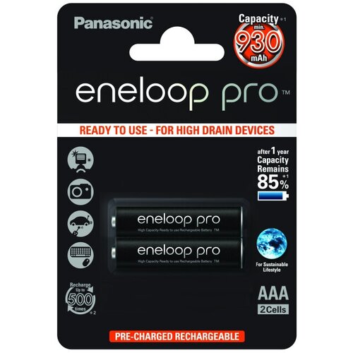 Аккумуляторы Panasonic eneloop pro