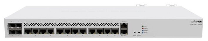 Маршрутизатор MikroTik CCR2116-12G-4S+ silver