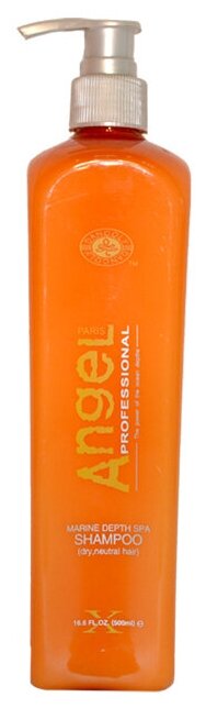 Angel Professional шампунь Marine Depth Spa для сухих и нейтральных волос, 500 мл