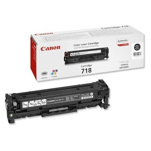 Картридж лазерный Canon 718 2662B002 чер. для LBP-7200/7210 MF8330