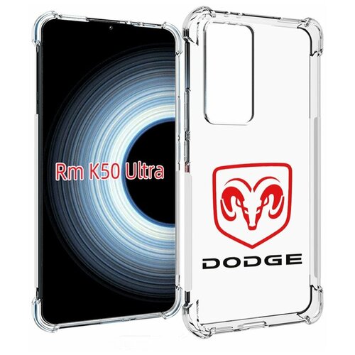 Чехол MyPads dodge-2 мужской для Xiaomi 12T / Redmi K50 Ultra задняя-панель-накладка-бампер