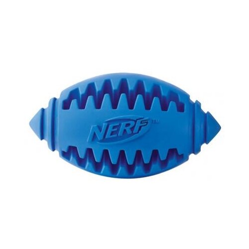 фото Nerf игрушка для собак мяч для регби рифленый, 10 см (46876) , 0,250 кг (2 шт)