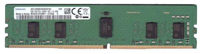 Модуль памяти Samsung Rdimm DDR4 8GB ECC (pc4-21300) 2666MHz Reg 1.2V (m393a1k43bb1-ctd6y)