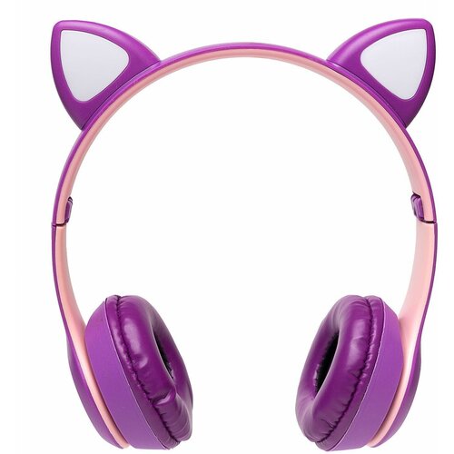 Bluetooth-наушники полноразмерные Cat X-GP47M, фиолетовый, 1 шт.