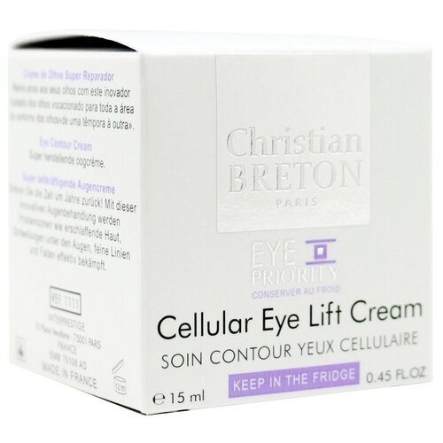 Christian Breton Крем для век лифтинговый Cellular Eye Lift Cream, 15 мл