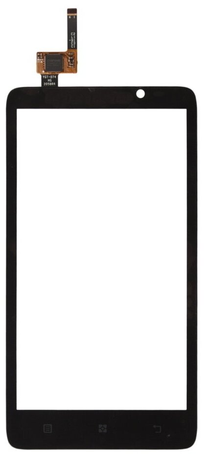 Сенсорное стекло (тачскрин) для Lenovo IdeaPhone S890 черный