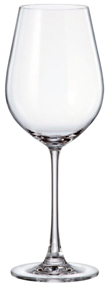 фото Бокал Crystalite Bohemia Columba red wine 1SG80/500